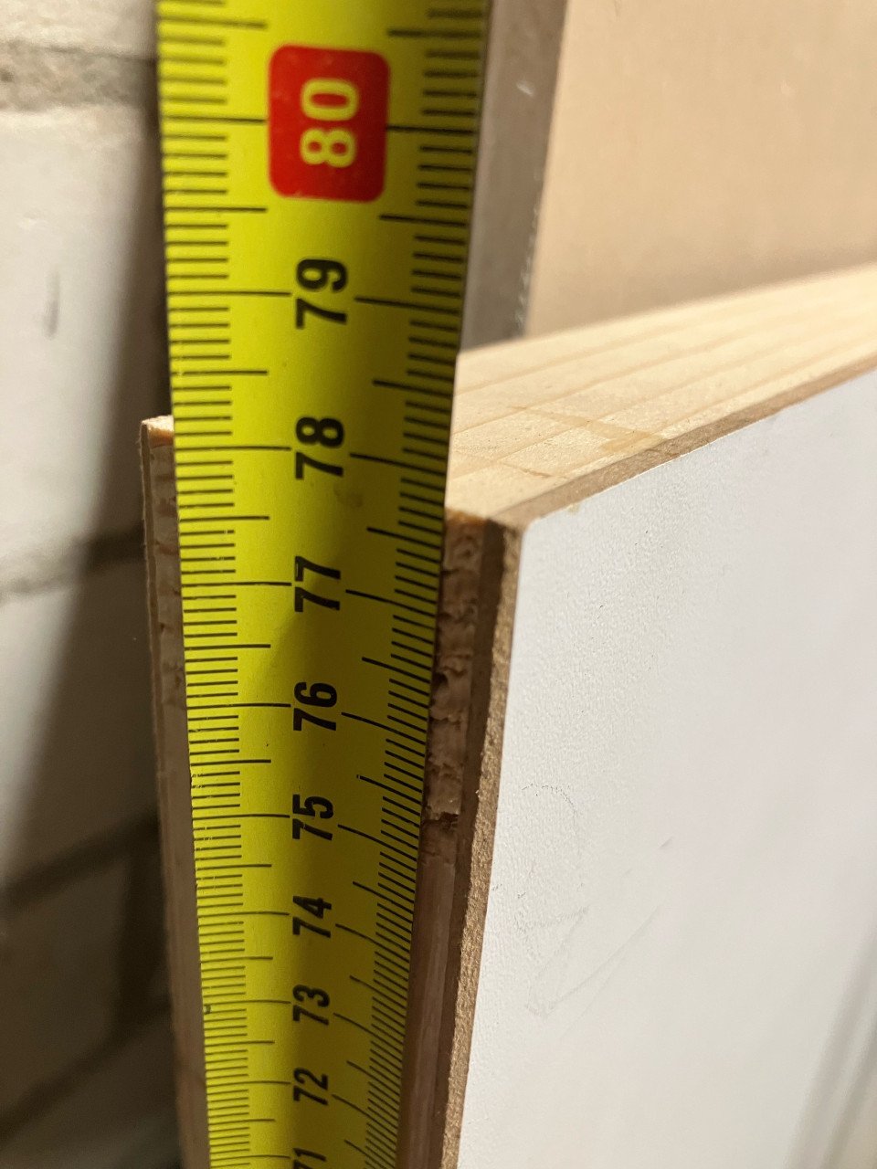 Stompe binnendeur