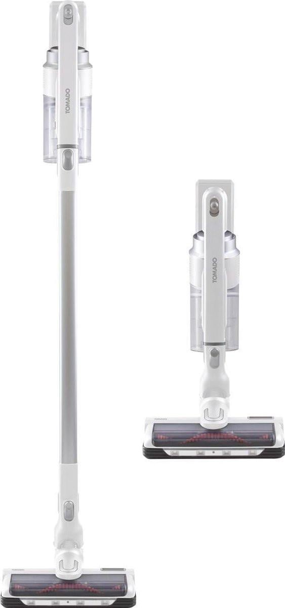 Tomado steelstofzuiger-snoerloos-inclusief kruimelzuiger