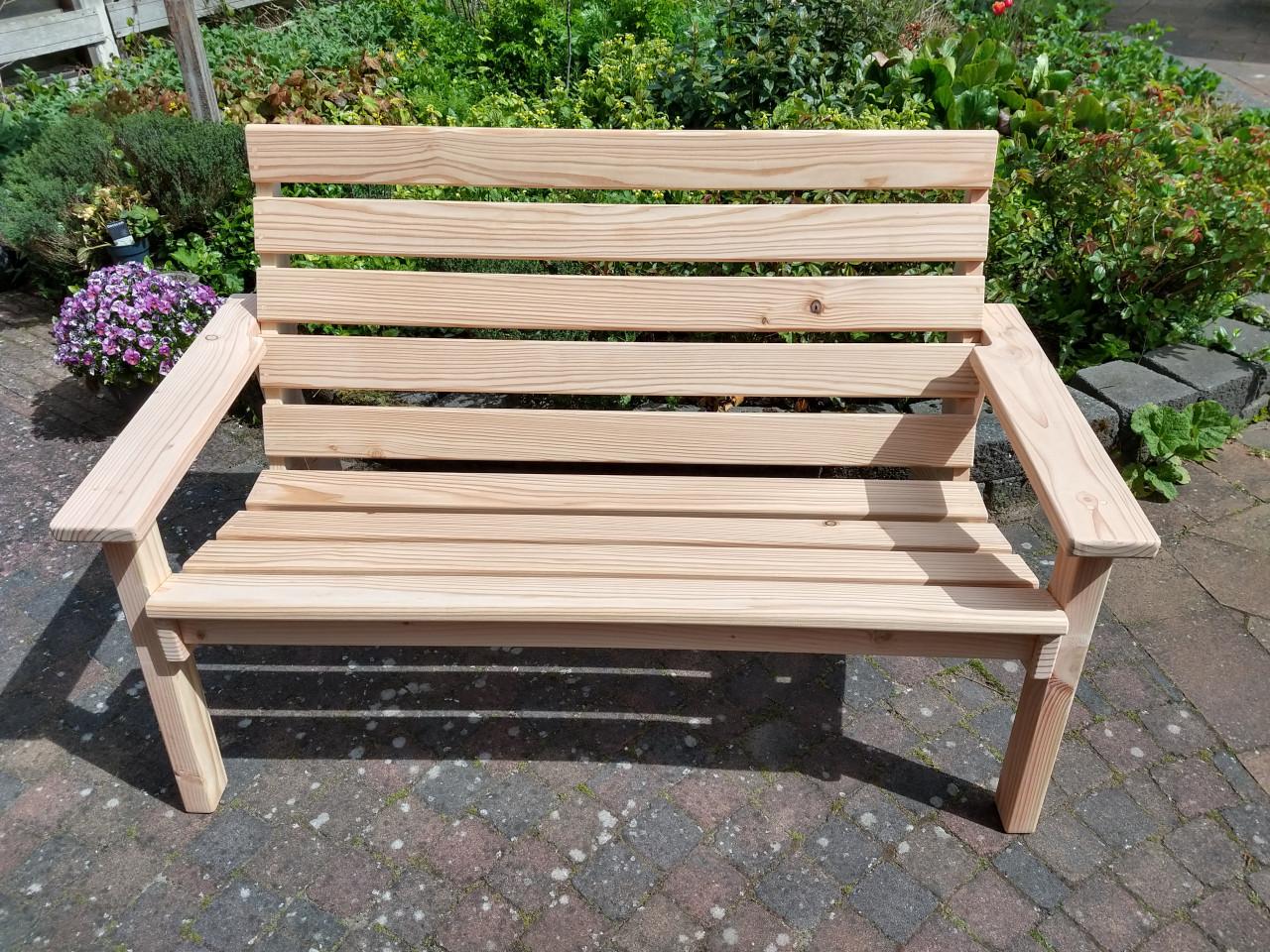 Comfortabele tuinbank