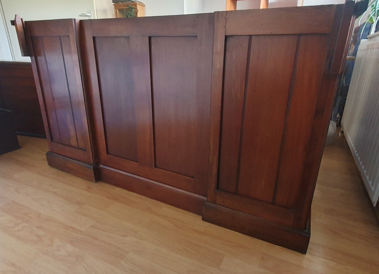 Antiek cylinderbureau 1900