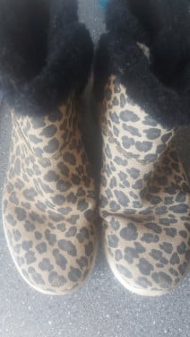 Damesschoenen tijgerprint