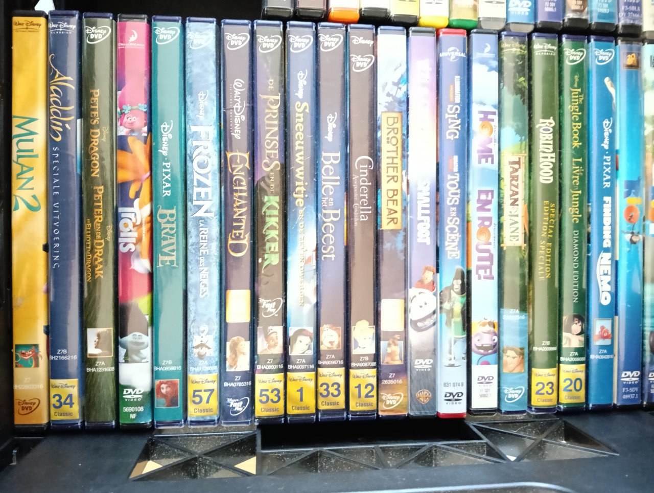 Verzameling disney-films