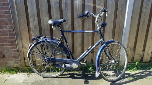 Super hoge Herenfiets 28inch ** SPARTA ** - 4 versn. Blauw 65cm. & ALTRA
