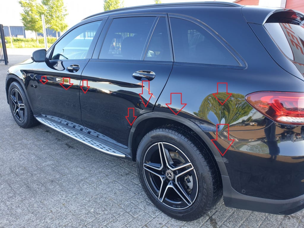Mercedes-Benz Glc 220d 4matic amg-line -schade!-