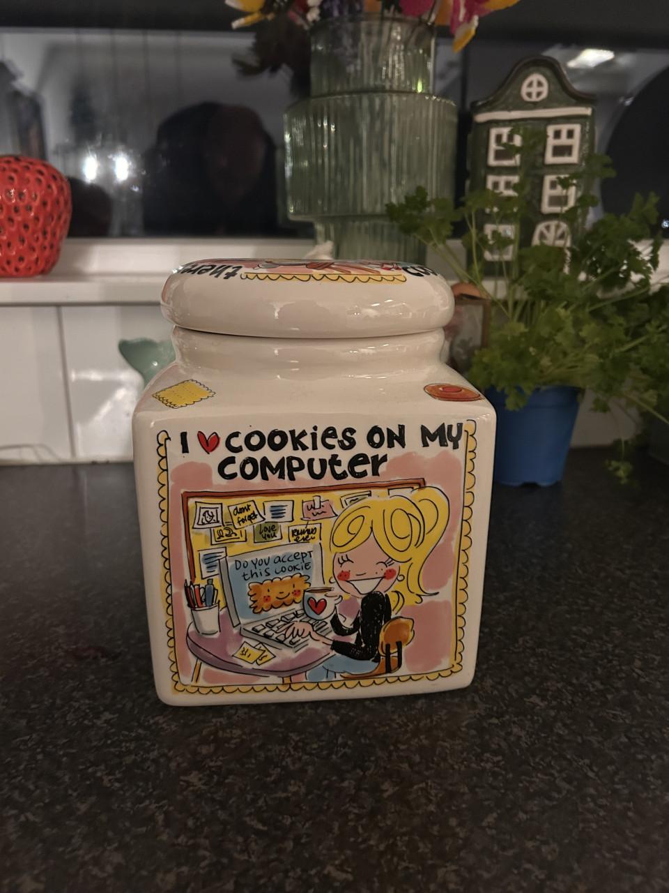 Blond Amsterdam cookie jar