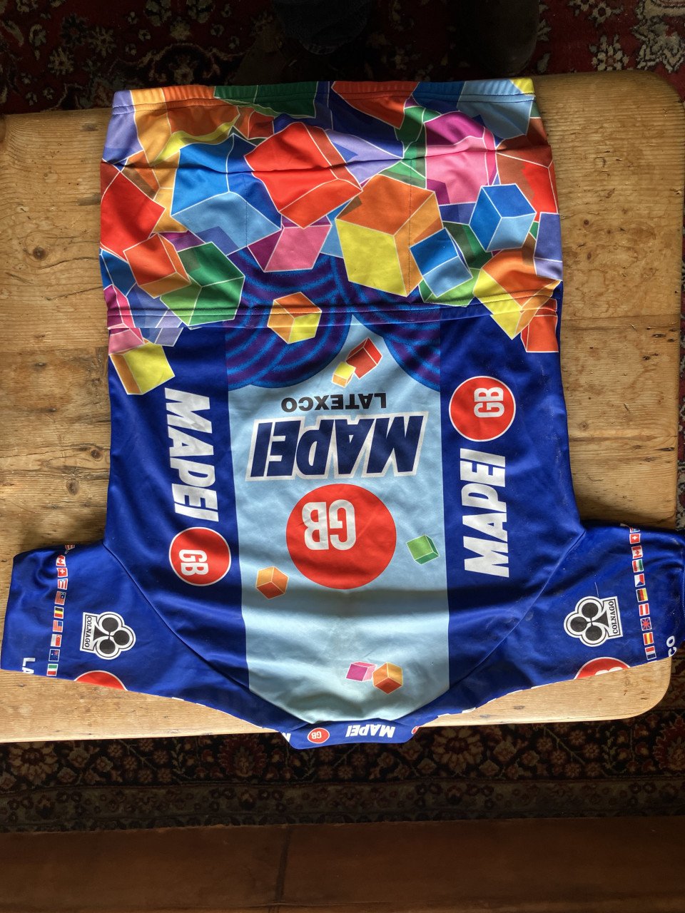 Mapei prof Wielershirt 1995