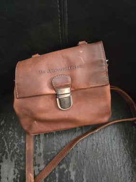 The Chesterfield Brand Leren Schoudertas Cognac Chiara
