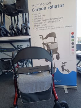Carbon rollator zeer licht