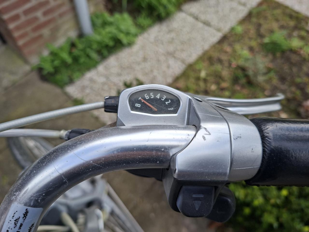 Electrische Gazelle fiets met storing