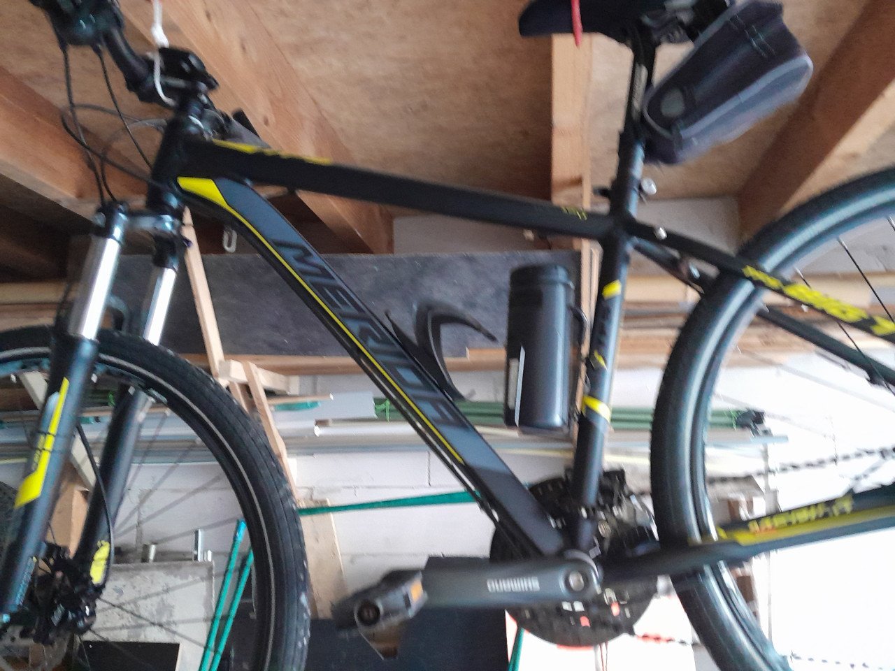 Merida mountainbike zwart/geel Big 7