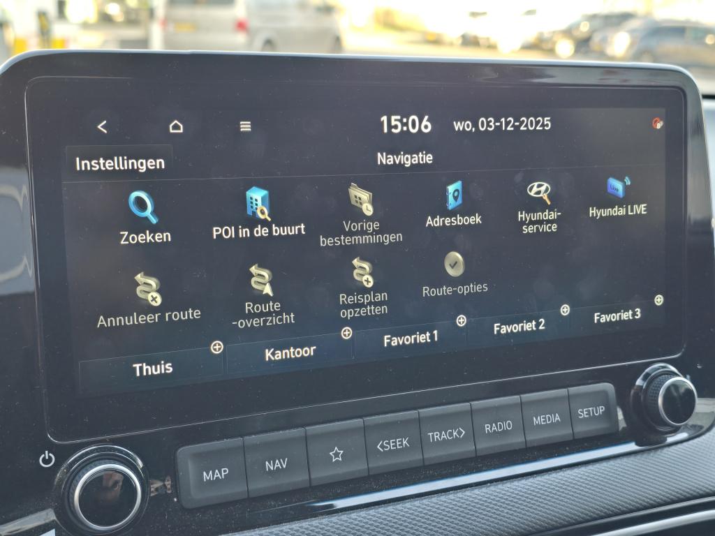 Hyundai Kona 1.6 gdi hev premium | lederen bekleding | stoel/stuur verwarmi