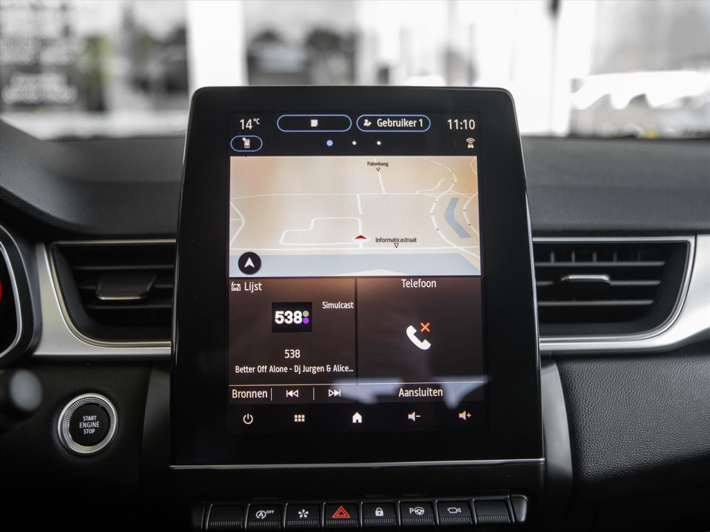 Renault Captur tce 90pk techno | parkeer camera | android auto | apple carp