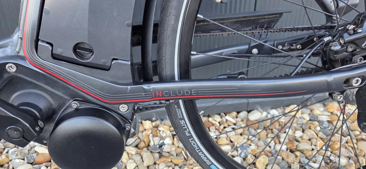 Kalkhoff Include  E-Bike. Belt aandrijving  600Wh Accu, met framemaat 60