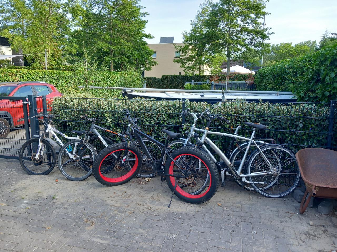 5 fietsen