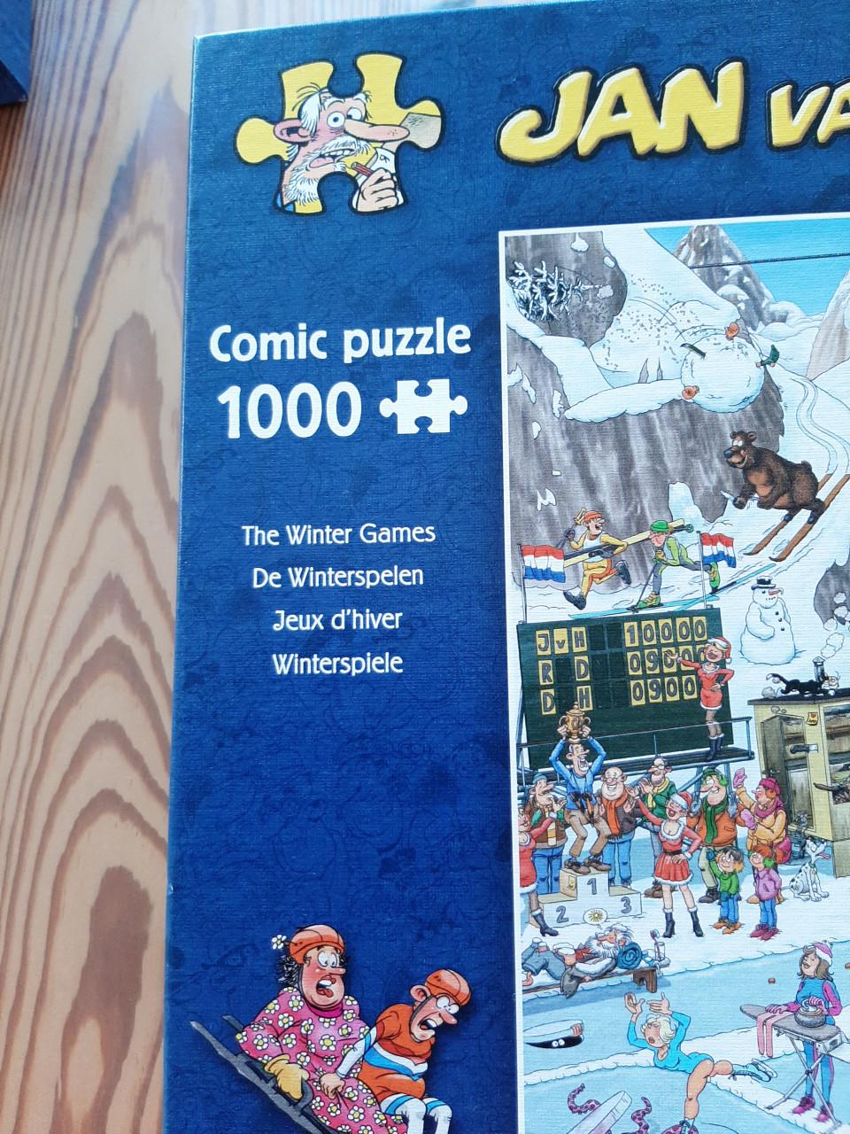 2   JAN VAN HAASTEREN PUZZELS - DE WINTERSPELEN - JUMBO GAAT WINKELEN