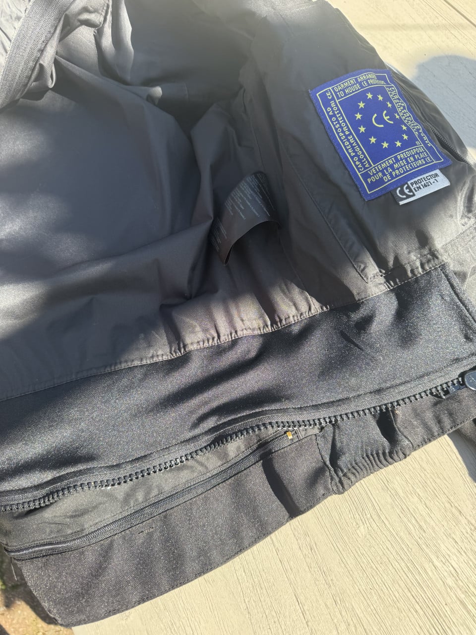 Dames motorpak maat S IXS