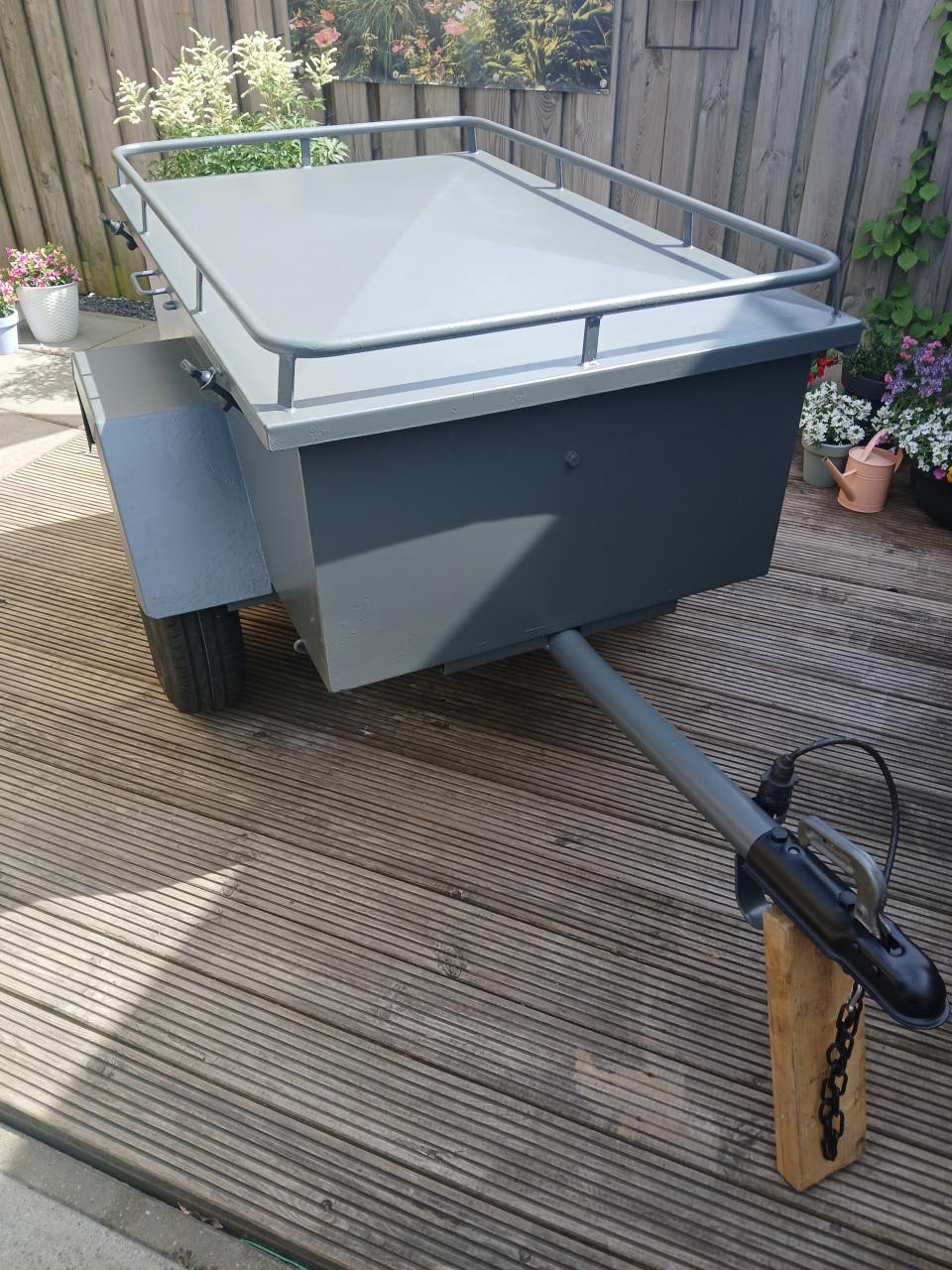 Bagagewagen tentvakantie
