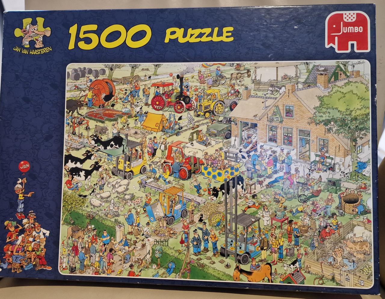 Legpuzzels Jan van Haasteren 1500 stukjes