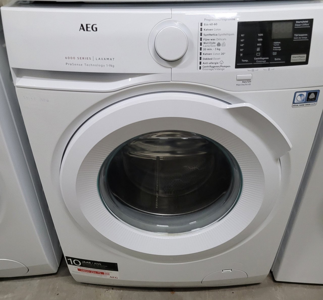 AEG wasmachine en droger set