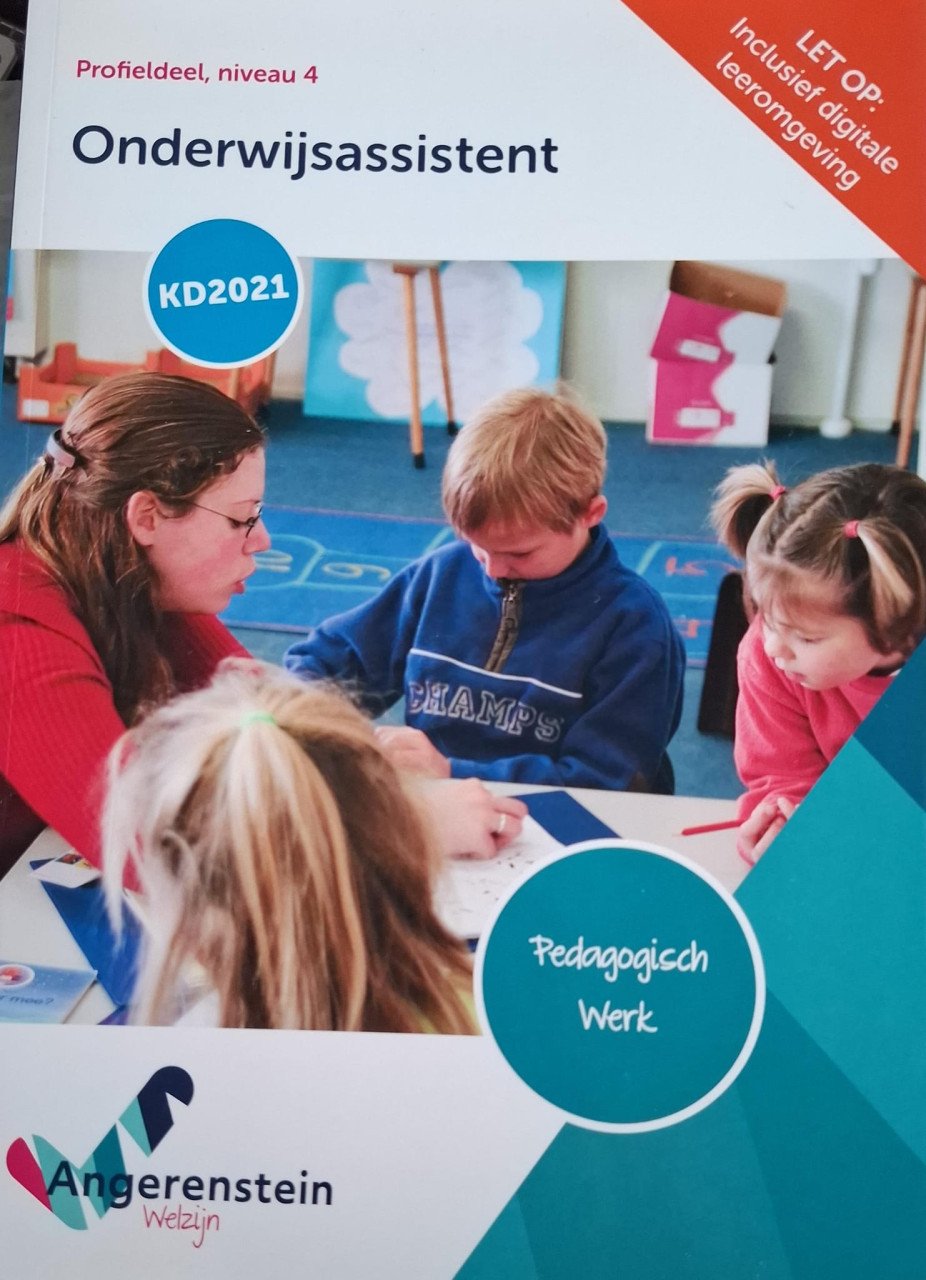 Angerestein Welzijn onderwijsassistent, ,Profieldeel, Niveau 4