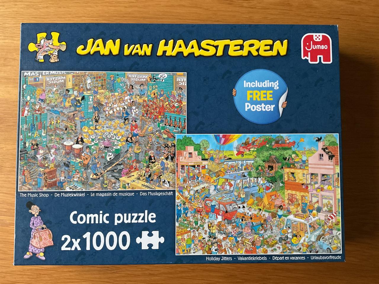 Puzzel van Haasteren (2x 1000 stukjes)