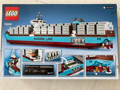 Lego 10241 Unieke Maersk Containerschip Triple-E voor de verzamelaar