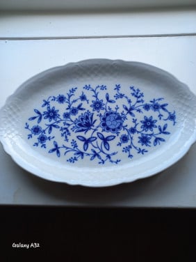 Cobalt  Porselein   - 3-delig service set