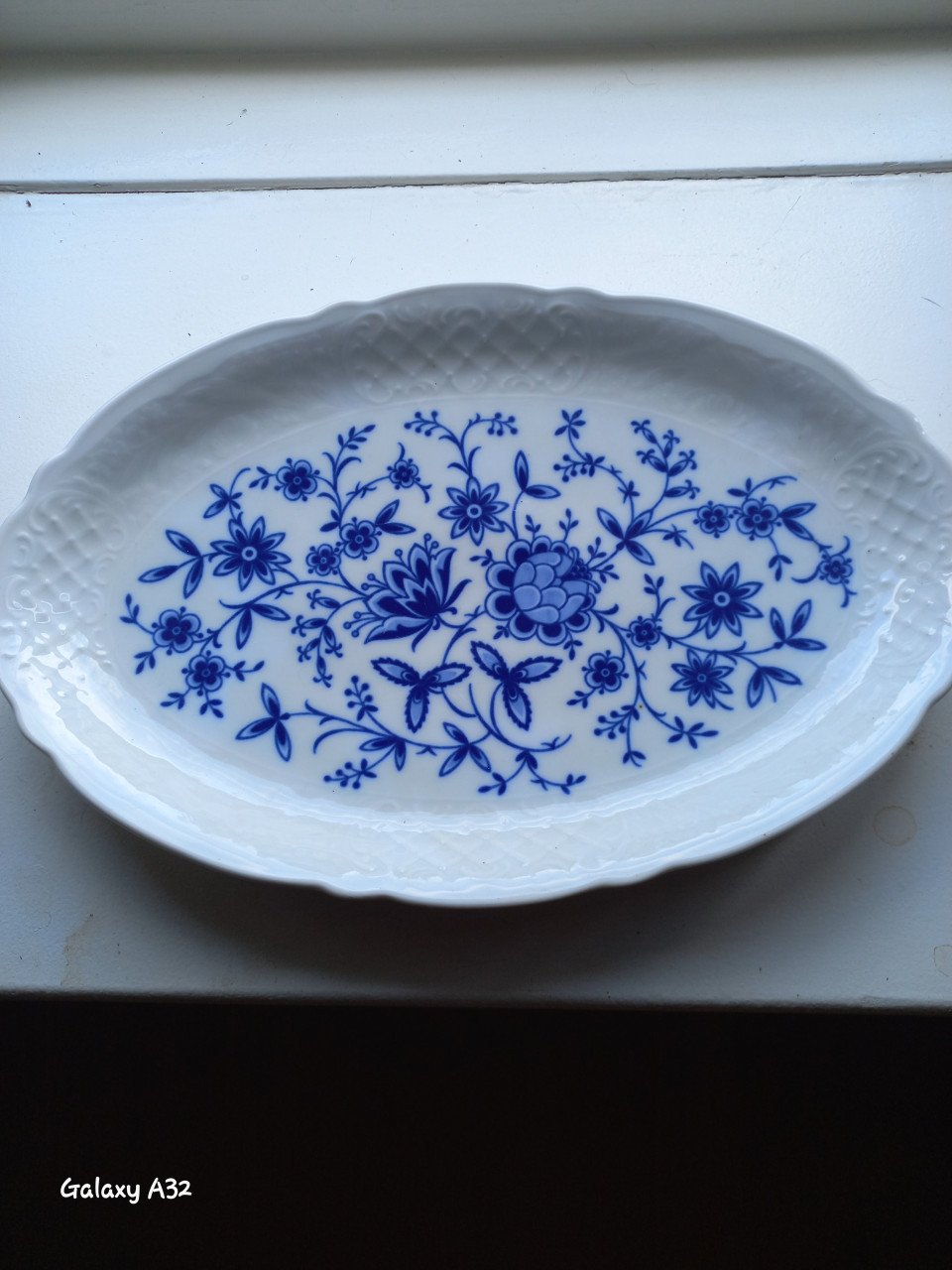 Cobalt  Porselein   - 3-delig service set