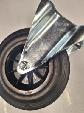 Wielen zwaar doorsnede 20 cm lagers voetplaat