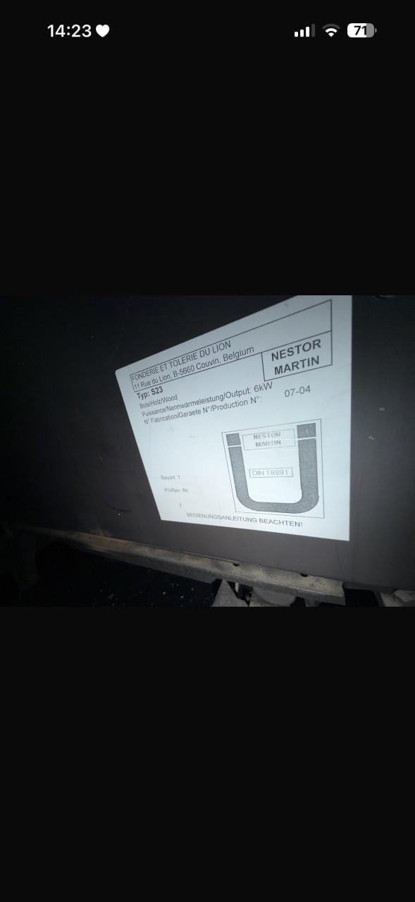 Houtkachel NestorMartin S23