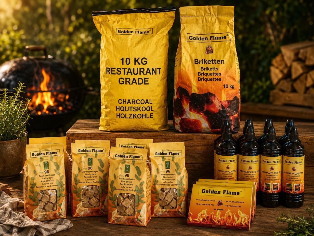 RESTAURANT Houtskool 10 kg – nu voor slechts €19,58 per zak!