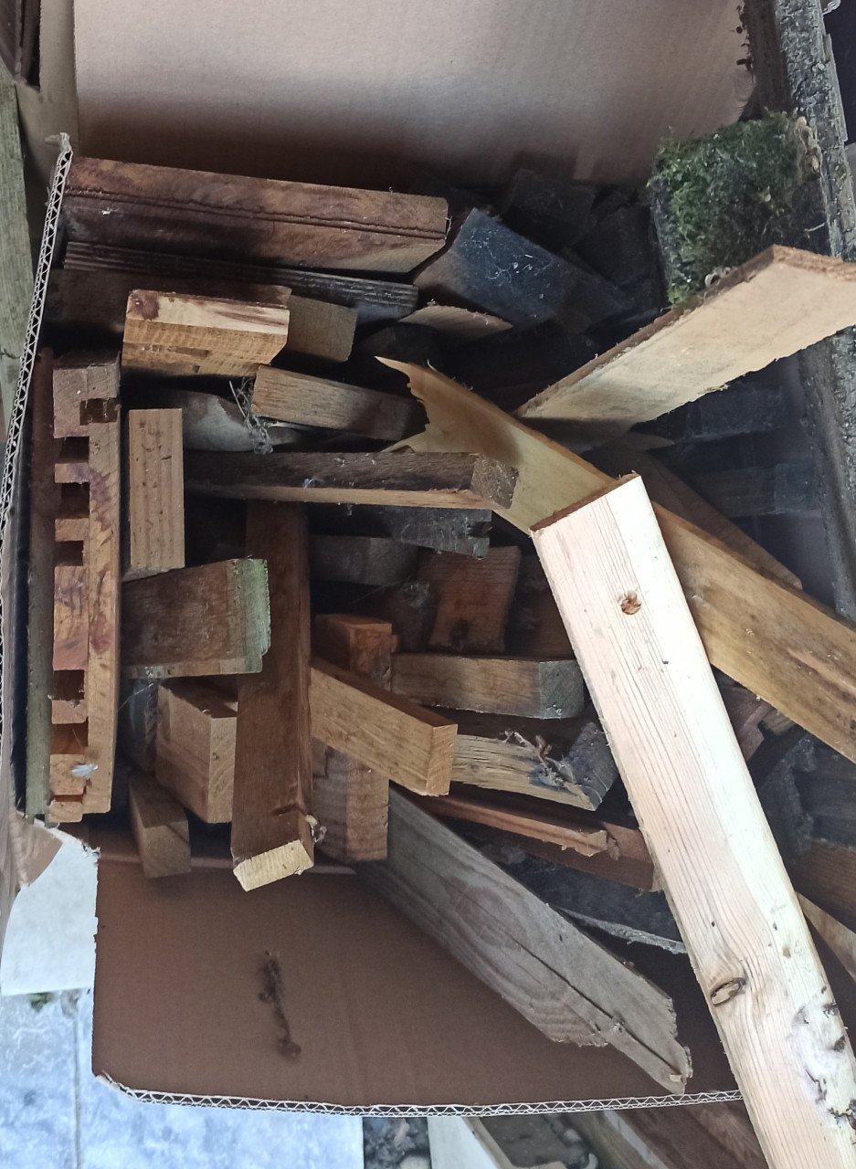 Aanmaakhout brandhout - gratis