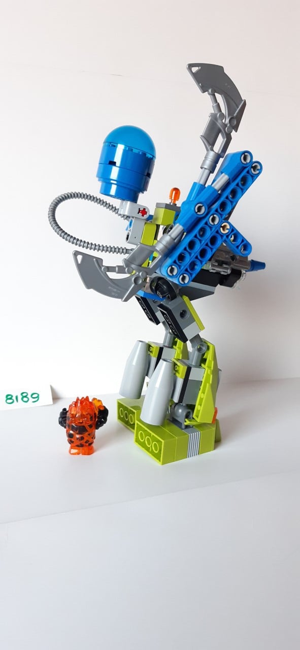 Lego Power Miners 8189: Rock monster Firax en Magma Mech