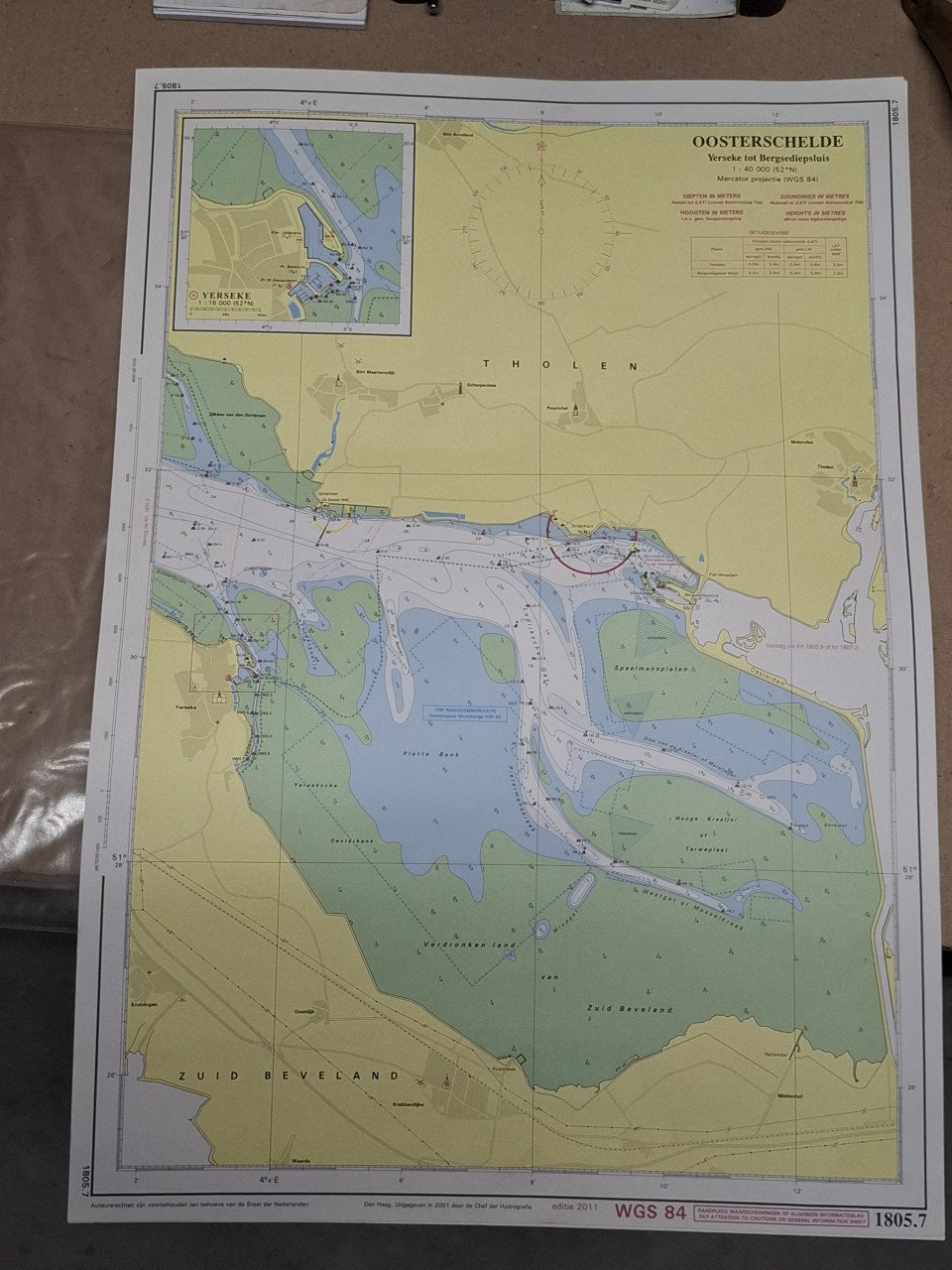Waterkaarten van de provincie Zeeland