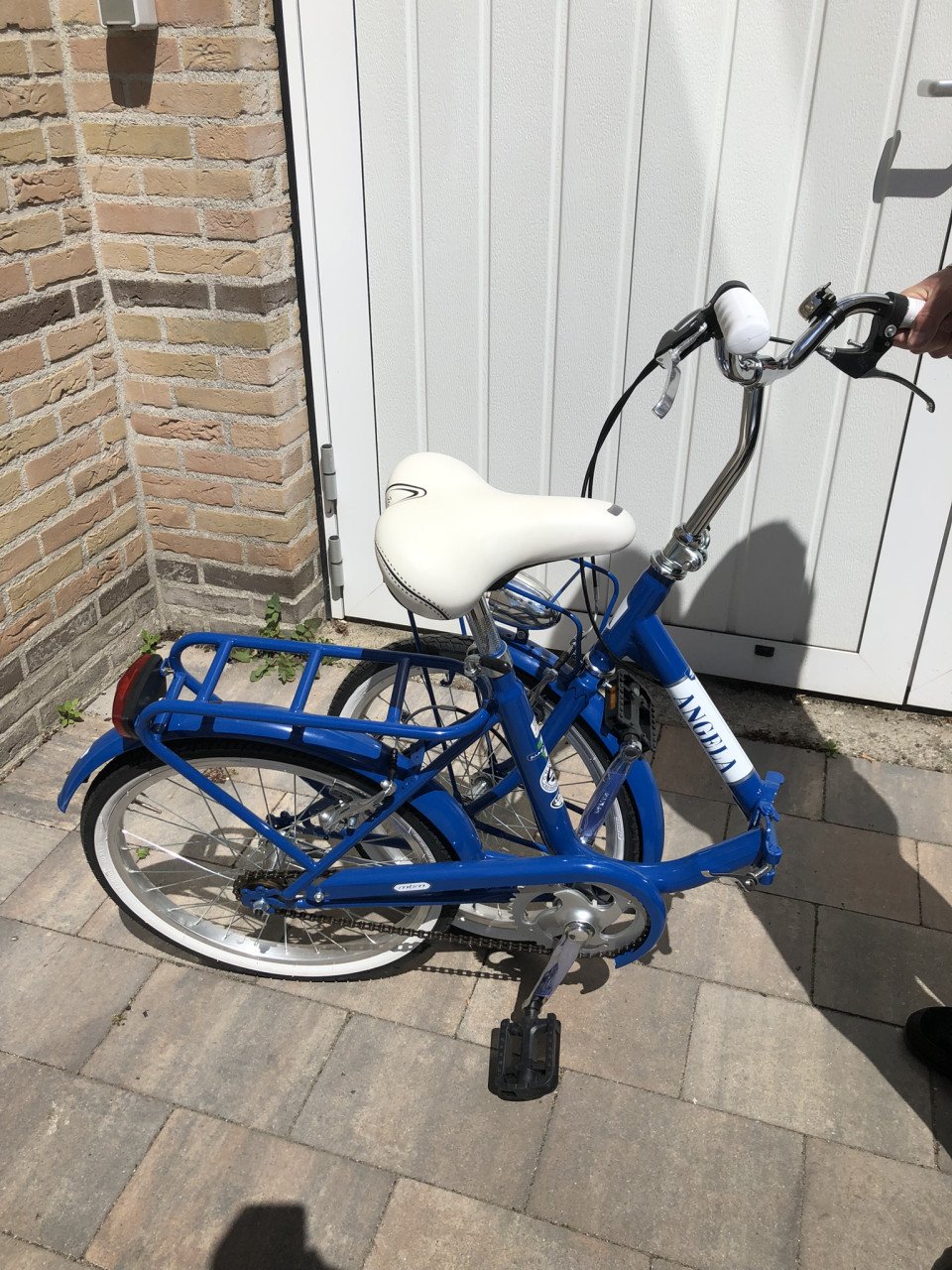 Te koop goed vouwfietsje.(nieuw).