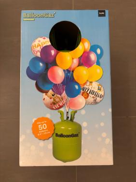 Heliumtank voor 50 ballonnen