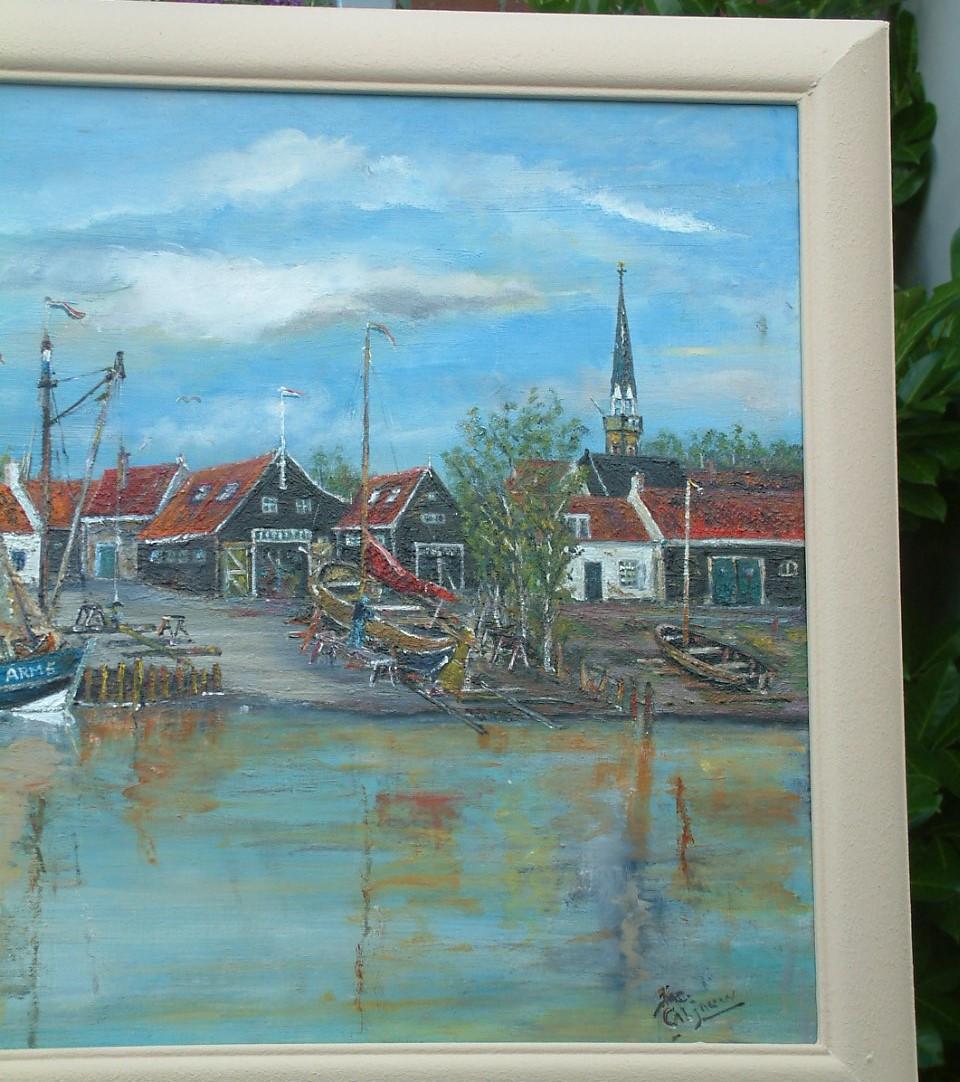 Arnemuiden Haven -werf [ toen nog met de echte scheepswerf ]