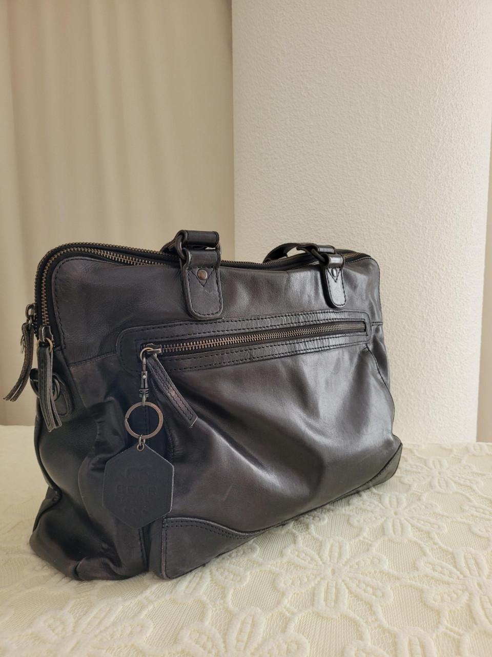 Bear Design Hand-/schoudertas (shopper) 'Lia' – zwart  in perfecte staat