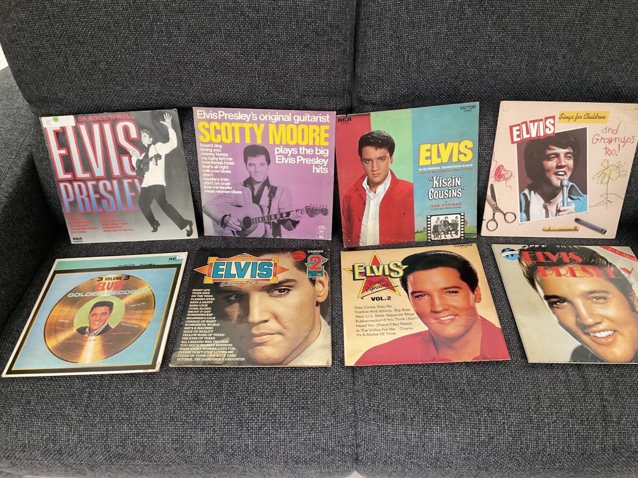 Elvis Presley lp's.