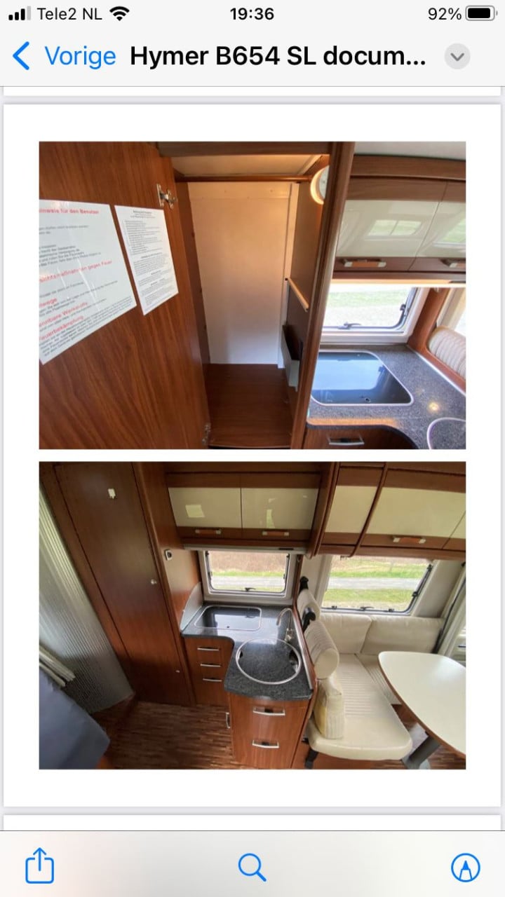 Hymer B654 SL Silver-Line Top