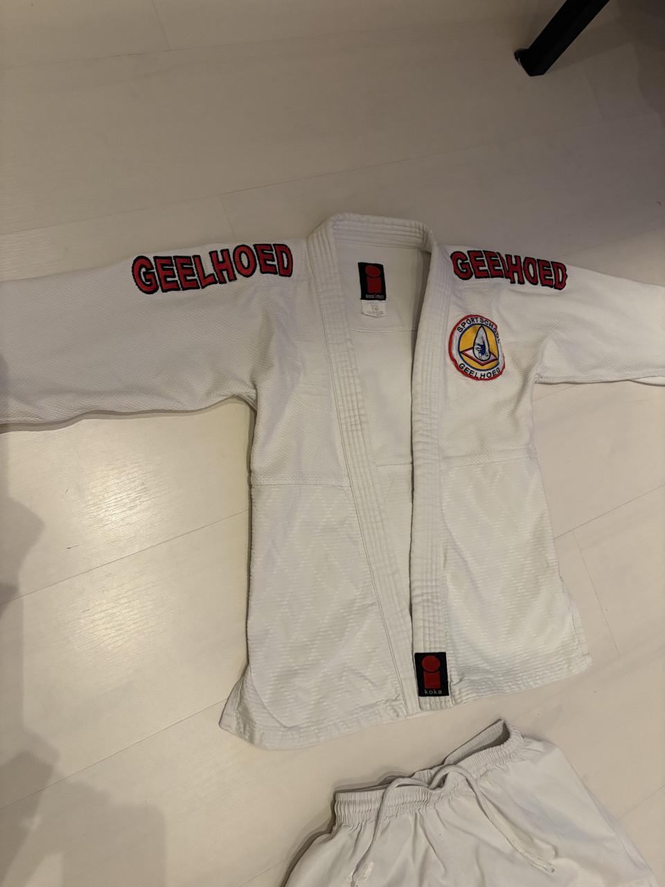 Judopak geelhoed