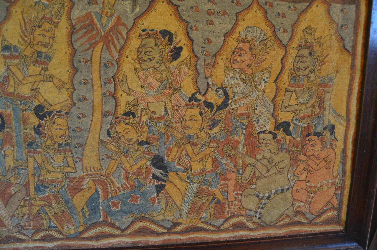 Balinees Kamasan schilderij Ramayana epos