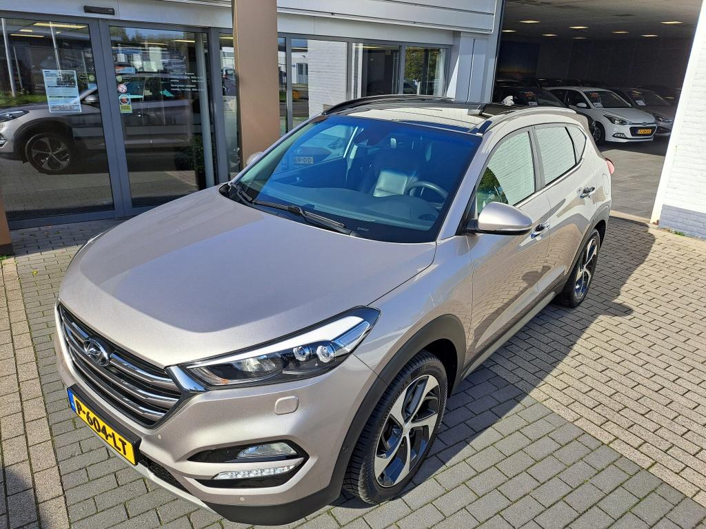Hyundai Tucson 1.6 t-gdi premium 4wd | automaat | trekhaak | schuif-kanteld