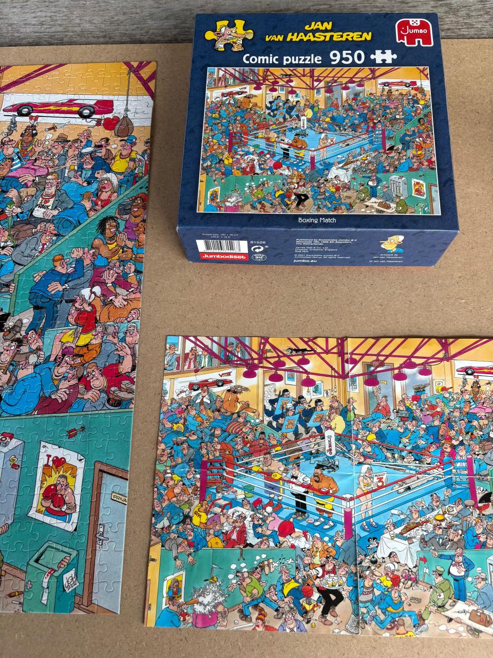 Puzzel - Jan van Haasteren “Bokswedstrijd” - 950 stukjes