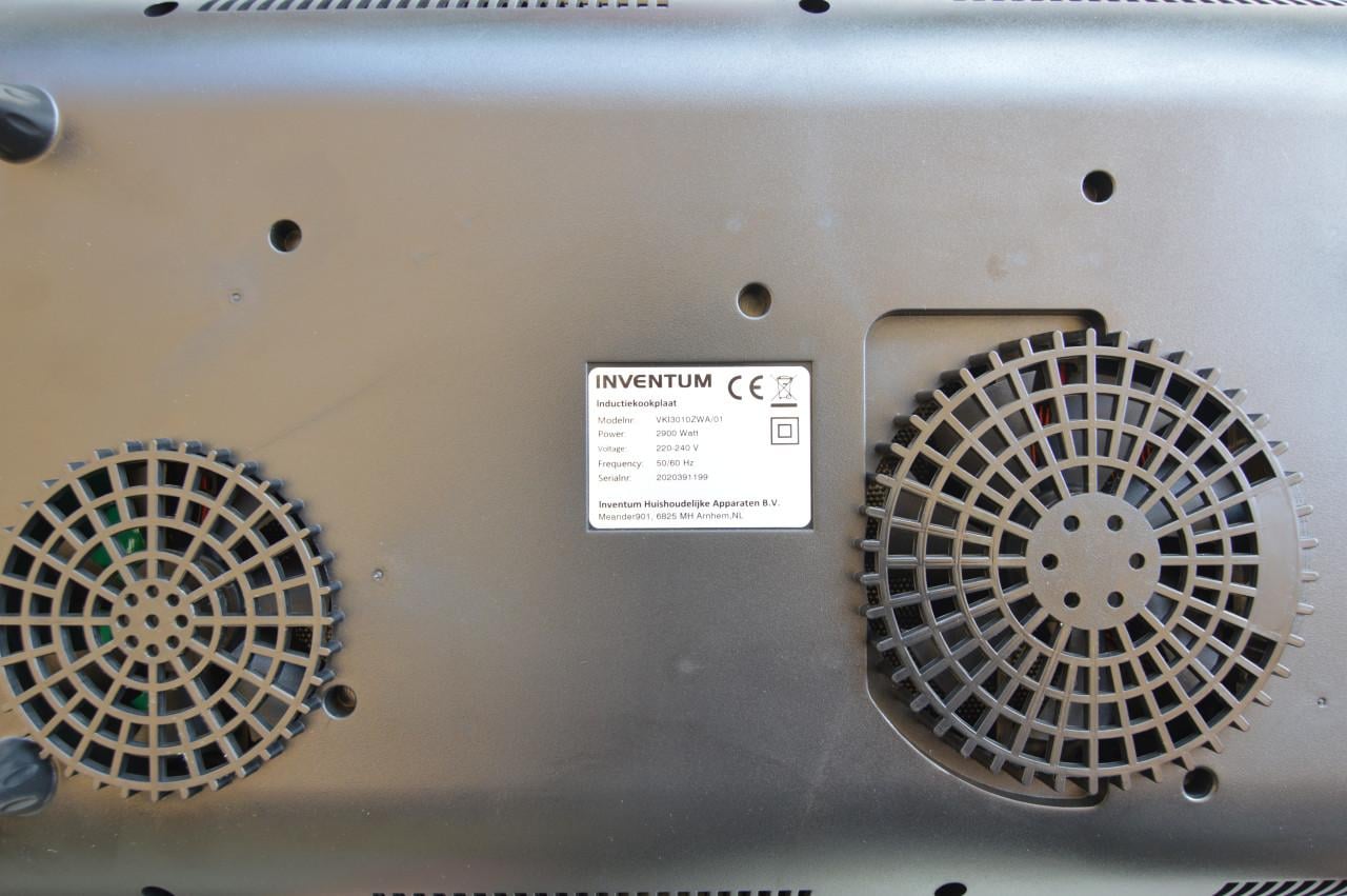 Inventum VKI3010ZWA, inductie kookplaat, 2 pits