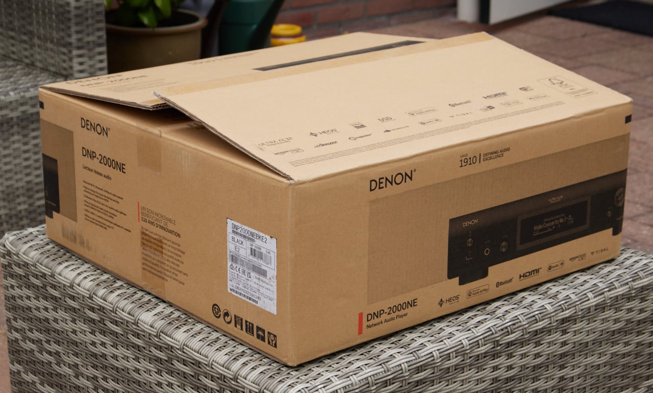 Denon DNP-2000NE streamer/DAC/voorversterker, zwart
