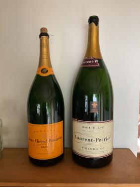 Champagneflessen 6 en 9 liter !