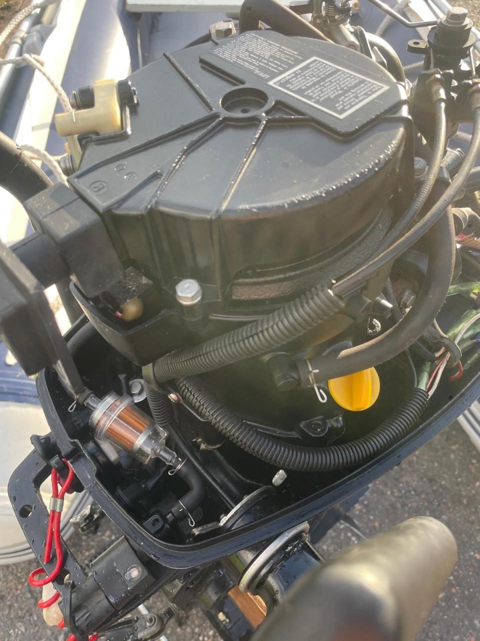 Aqua Dutchrubberboot met 5pk Mercury motor
