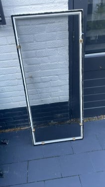 2 nieuwe   klem  horren