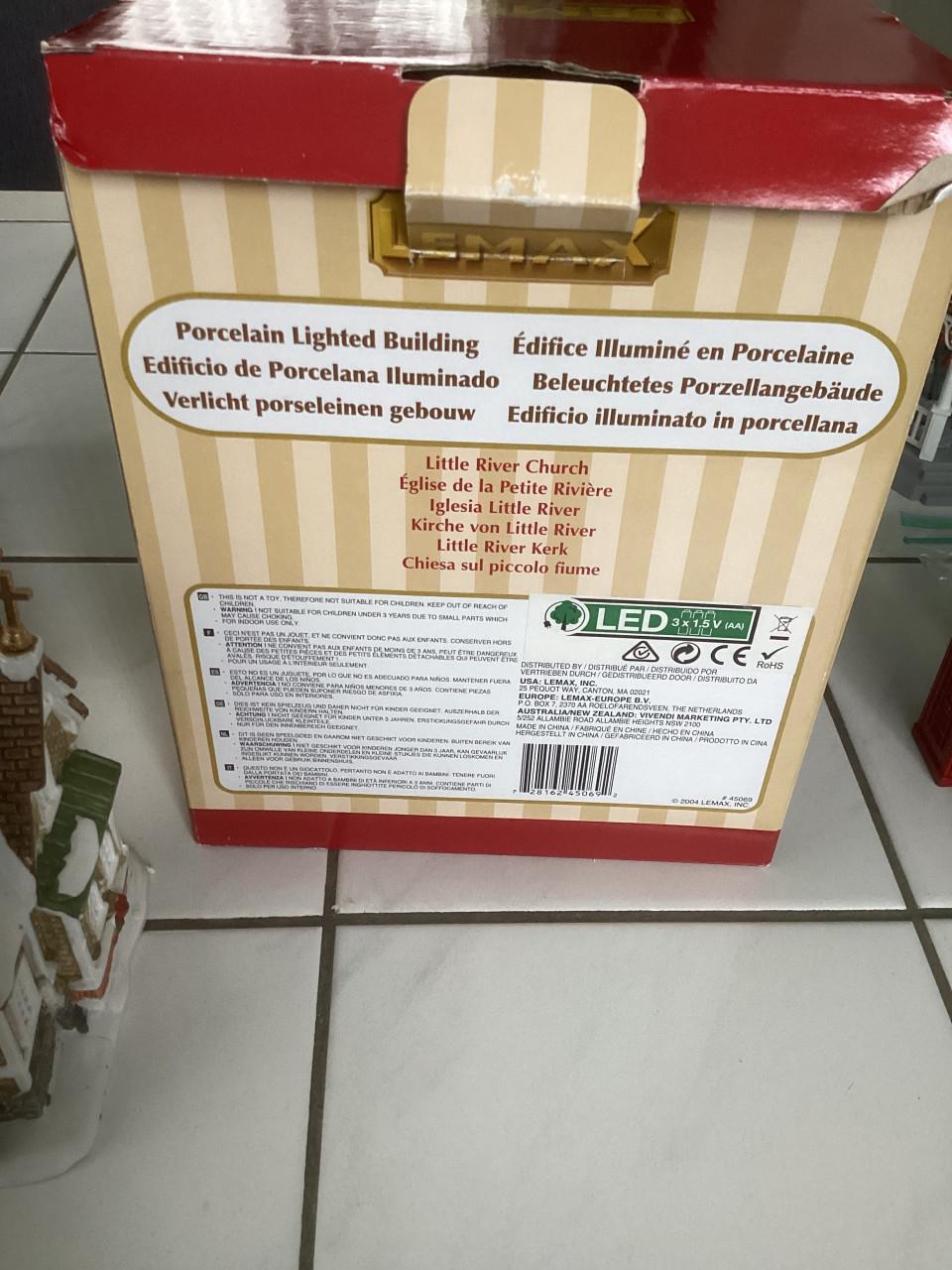 Lemax little River church